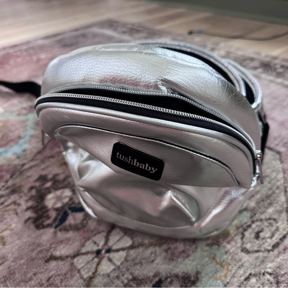 Tushbaby Silver Kids Fanny Pack